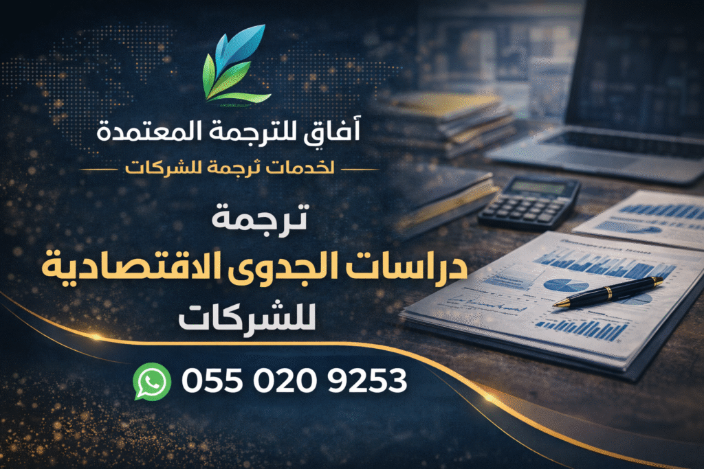 ترجمة دراسات الجدوى الاقتصادية للشركات في السعودية